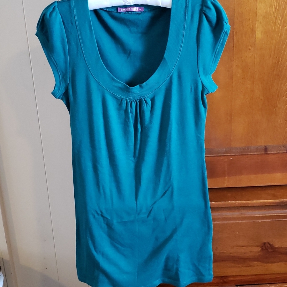 Teal tunic